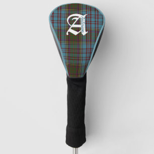 Couvre-club De Golf Clan Anderson Tartan Plaid Monogramme