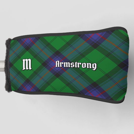 Couvre-club De Golf Clan Armstrong Tartan Golf Head Couverture (Devant)