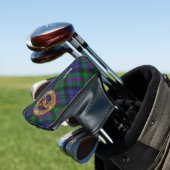 Couvre-club De Golf Clan Baird Crest sur Tartan (In Situ)