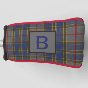 Couvre-club De Golf Clan Balfour Plaid Monogramme