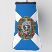 Couvre-club De Golf Clan Baxter Crest et Tartan (Tourné à 90°)