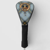 Couvre-club De Golf Clan Bell Crest sur Tartan (Devant)
