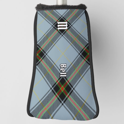 Couvre-club De Golf Clan Bell Tartan (Tourné à 90°)