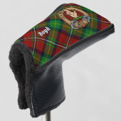 Couvre-club De Golf Clan Boyd Crest sur Tartan (Devant 3/4)