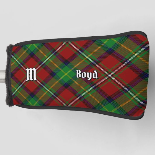 Couvre-club De Golf Clan Boyd Tartan (Devant)