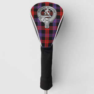 Couvre-club De Golf Clan Brown Crest & Tartan