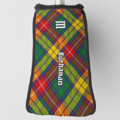 Couvre-club De Golf Clan Buchanan Tartan (Tourné à 90°)