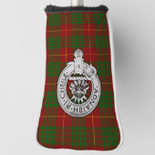 Couvre-club De Golf Clan Cameron Crest & Tartan (Tourné à 90°)