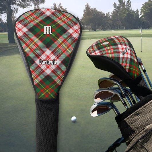Couvre-club De Golf Clan Carnegie robe Tartan