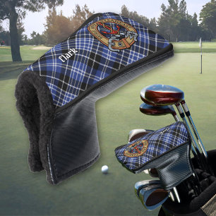 Couvre-club De Golf Clan Clark Crest Golf Head Cover