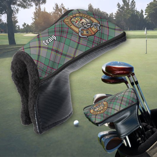 Couvre-club De Golf Clan Craig Crest Golf Head Cover