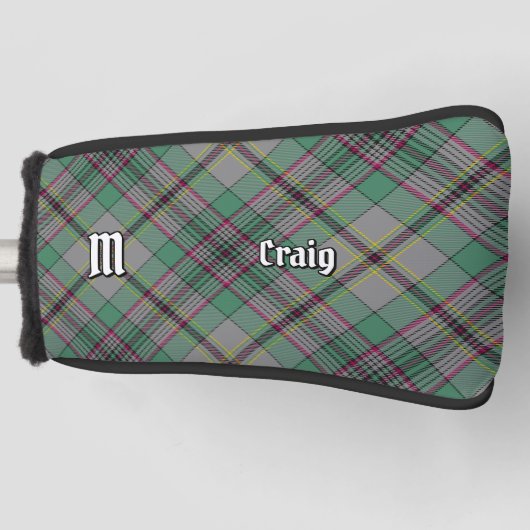 Couvre-club De Golf Clan Craig Tartan Tartan (Devant)