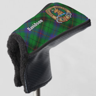Couvre-club De Golf Clan Davidson Crest sur Tartan
