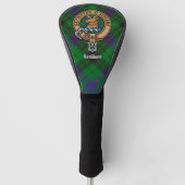 Couvre-club De Golf Clan Davidson Crest sur Tartan (Devant)