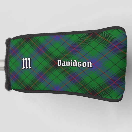 Couvre-club De Golf Clan Davidson Tartan (Devant)