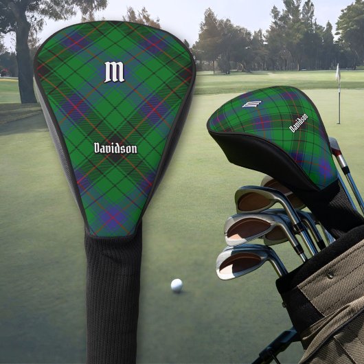 Couvre-club De Golf Clan Davidson Tartan