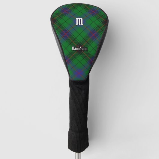 Couvre-club De Golf Clan Davidson Tartan (Devant)