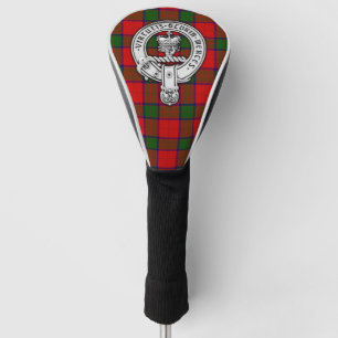 Couvre-club De Golf Clan Donnachaidh (Robertson) Crest & Tartan