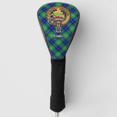 Couvre-club De Golf Clan Douglas Crest sur Tartan (Devant)