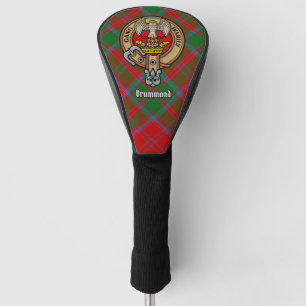 Couvre-club De Golf Clan Drummond Crest sur Tartan