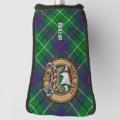 Couvre-club De Golf Clan Duncan Crest over Tartan (Tourné à 90°)