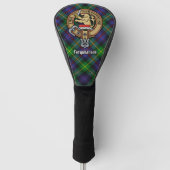 Couvre-club De Golf Clan Farquharson Crest sur Tartan (Devant)