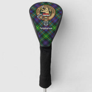 Couvre-club De Golf Clan Farquharson Crest sur Tartan
