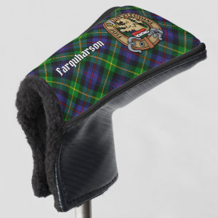 Couvre-club De Golf Clan Farquharson Crest sur Tartan