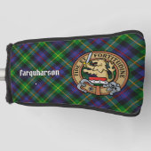 Couvre-club De Golf Clan Farquharson Crest sur Tartan (Devant)