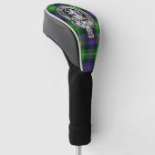 Couvre-club De Golf Clan Farquharson Crest & Tartan (Incliné)