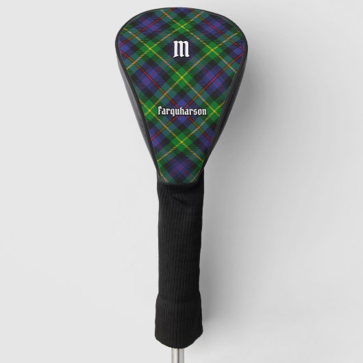 Couvre-club De Golf Clan Farquharson Tartan Tartan (Devant)