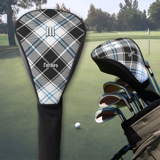 Couvre-club De Golf Clan Forbes robe Tartan