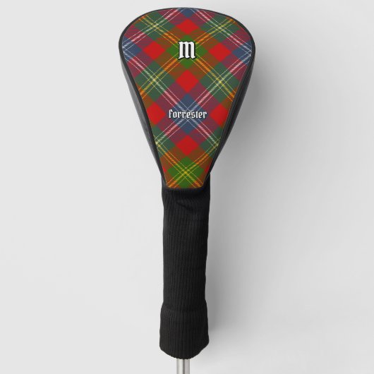 Couvre-club De Golf Clan Forrester Tartan (Devant)