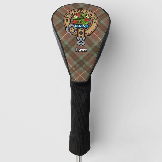 Couvre-club De Golf Clan Fraser Crest Golf Head Cover (Devant)