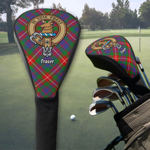 Couvre-club De Golf Clan Fraser de Lovat Crest Golf Head Cover