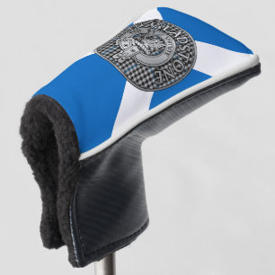 Couvre-club De Golf Clan Gladstone Crest & Tartan