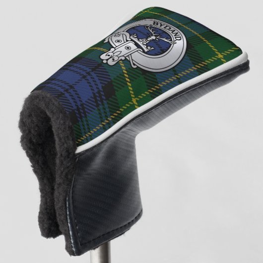 Couvre-club De Golf Clan Gordon Crest & Tartan (Devant 3/4)