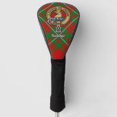 Couvre-club De Golf Clan Gregor Crest sur Tartan (Devant)
