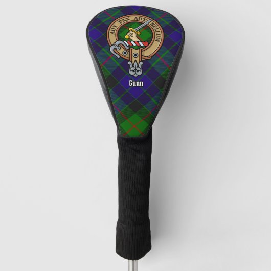 Couvre-club De Golf Clan Gunn Crest Golf Head Cover (Devant)