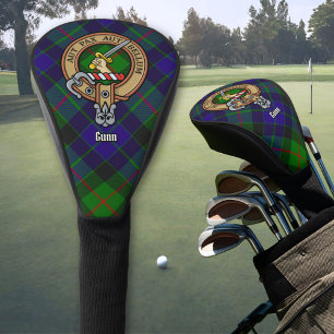 Couvre-club De Golf Clan Gunn Crest Golf Head Cover