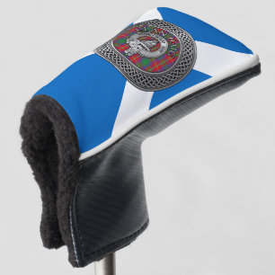 Couvre-club De Golf Clan Haig Crest & Tartan Knot