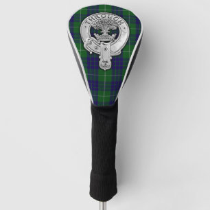 Couvre-club De Golf Clan Hamilton Crest & Hunter Tartan