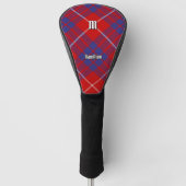 Couvre-club De Golf Clan Hamilton Red Golf Head Cover (Devant)