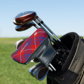 Couvre-club De Golf Clan Hamilton Red Tartan Golf Head Couverture (In Situ)