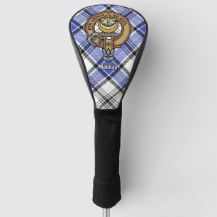 Couvre-club De Golf Clan Hannay Crest sur Tartan