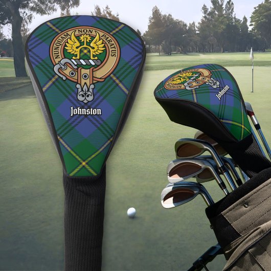 Couvre-club De Golf Clan Johnston Crest Golf Head Cover
