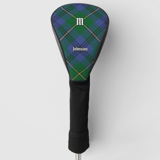 Couvre-club De Golf Clan Johnston Tartan Tartan (Devant)