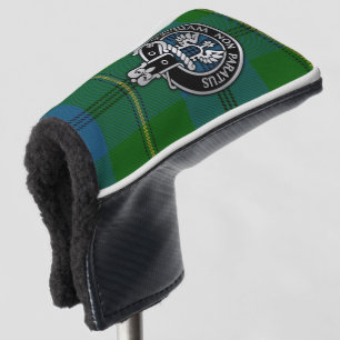 Couvre-club De Golf Clan Johnstone Crest & Tartan Golf Head Cover