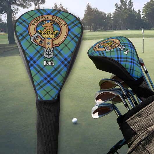 Couvre-club De Golf Clan Keith Crest Golf Head Cover