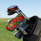 Couvre-club De Golf Clan Kerr Crest sur Tartan (In Situ)